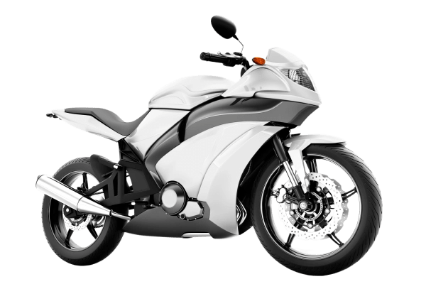 Motocicleta moderna utilizada no consórcio de motos da Mapfre Consórcios